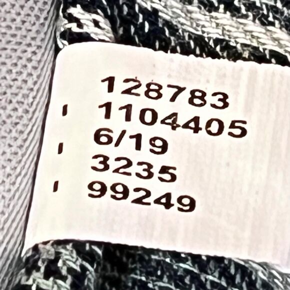 Catherines Plus Plaid Studded Shirt 1X - Picture 7 of 8